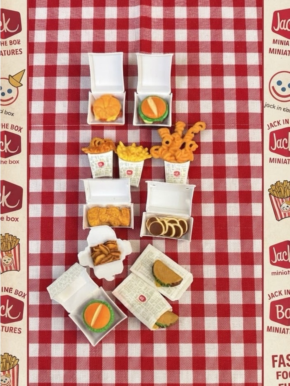 Zuru surprise miniature mini brands Jack in the Box display mini foods bulk lot